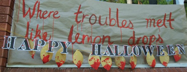 1 halloween banner